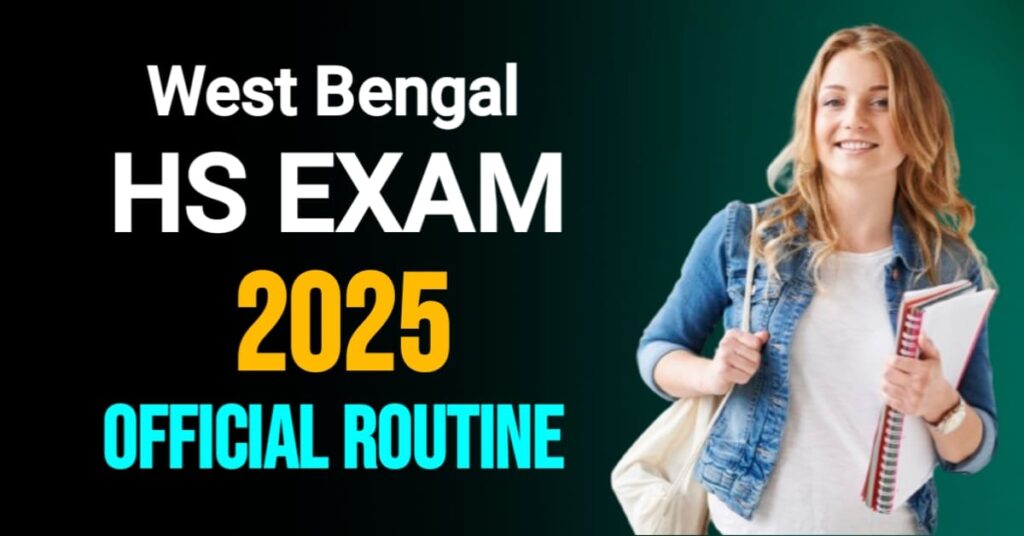 HS Exam Routine 2025